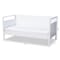 Baxton Studio Cintia White Finished Wood Twin Size Daybed 158-9642 - alternate 5